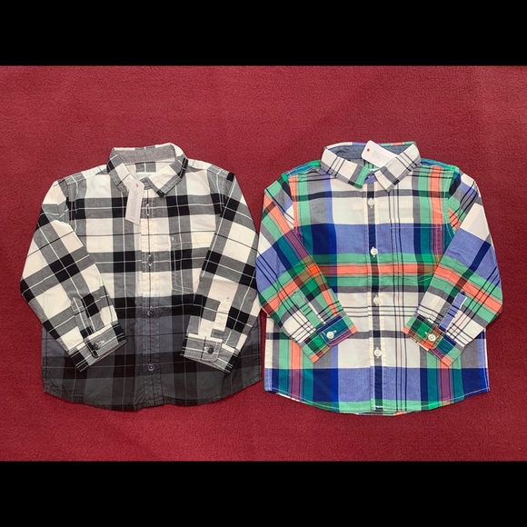 Gymboree Other - 🆕 Gymboree Plaid Button Down Bundle